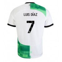 Moški Nogometni dresi Liverpool Luis Diaz #7 Gostujoči 2023-24 Kratek Rokav